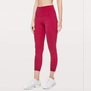 Lululemon Align Pant II *25"Ruby Red